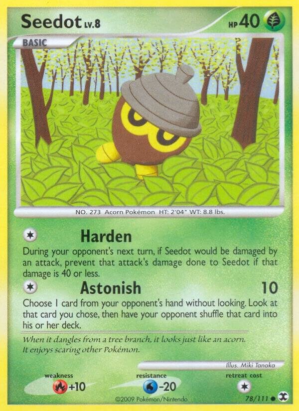 Seedot 78/111 Reverse Holofoil Rising Rivals