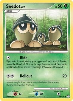Seedot 97/130 Reverse Holofoil Diamond and Pearl Seedot 97/130 Reverse Holofoil Diamond and Pearl