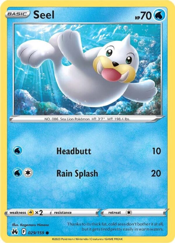 Seel 029/159 Normal Crown Zenith