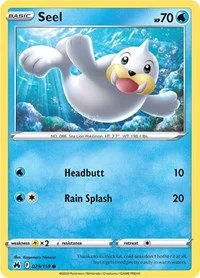 Seel | 029/159 | Reverse Holofoil | Crown Zenith