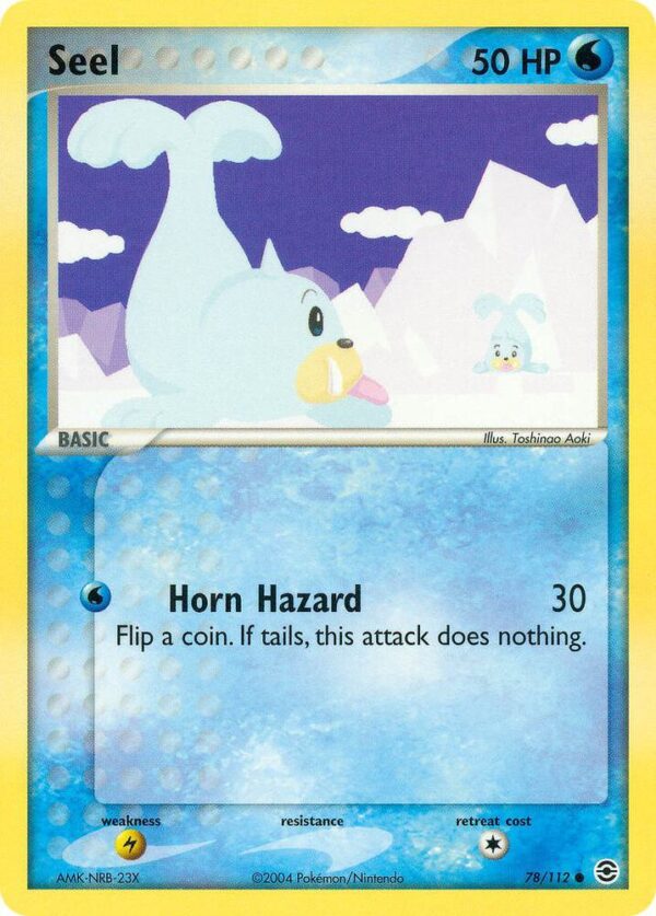 Seel 78/112 Normal FireRed & LeafGreen Seel 78/112 Normal FireRed & LeafGreen