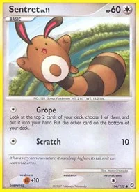 Sentret | 104/132 | Reverse Holofoil | Secret Wonders