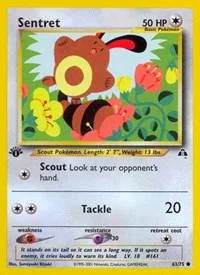 Sentret | 63/75 | 1st Edition | Neo Discovery
