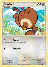 Sentret | 80/123 | Reverse Holofoil | HeartGold SoulSilver