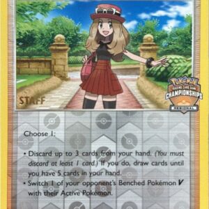 Serena 164/195 (Regional Championships) [Staff] Reverse Holofoil League & Championship Cards