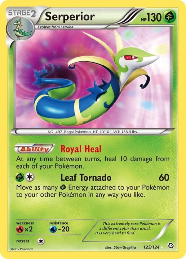 Serperior 125/124 Holofoil Dragons Exalted
