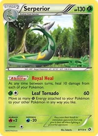 Serperior | 8/113 | Reverse Holofoil | Legendary Treasures