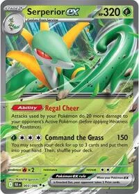 Serperior ex | 003/086 | Holofoil | SV: Black Bolt