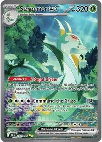 Serperior ex | 164/086 | Holofoil | SV: Black Bolt