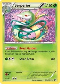 Serperior | RC3/RC25 | Holofoil | Legendary Treasures: Radiant Collection