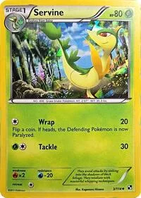 Servine | 3/114 (Cracked Ice Holo) | 003/114 | Holofoil | Miscellaneous Cards & Products