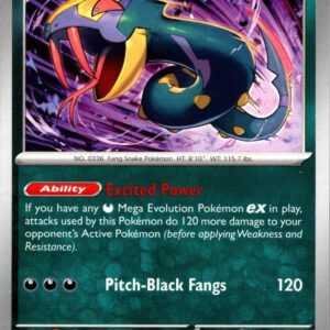 Seviper 062/094 Normal ME02: Phantasmal Flames Seviper 062/094 Normal ME02: Phantasmal Flames