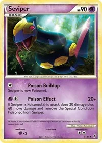 Seviper | 51/95 | Reverse Holofoil | Call of Legends