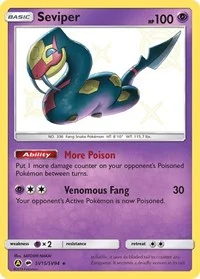 Seviper | SV15/SV94 | Holofoil | Hidden Fates: Shiny Vault