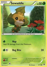 Sewaddle | 5/119 | Normal | XY - Phantom Forces