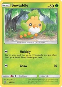 Sewaddle (6) | 6/236 | Reverse Holofoil | SM - Unified Minds