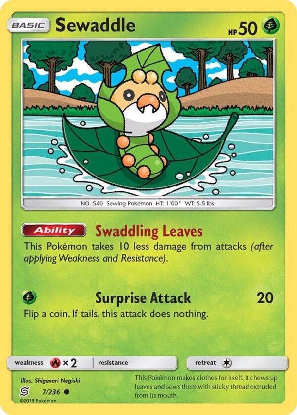 Sewaddle (7) 7/236 Normal SM – Unified Minds