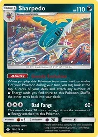 Sharpedo | 111/214 | Reverse Holofoil | SM - Unbroken Bonds