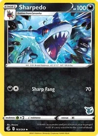 Sharpedo | 163/264 (Eevee Stamped) | Normal | Battle Academy 2022