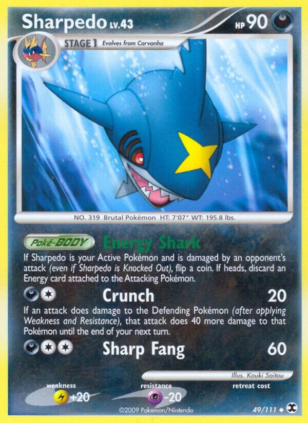 Sharpedo 49/111 Normal Rising Rivals Sharpedo 49/111 Normal Rising Rivals