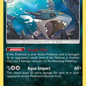 Sharpedo 82/149 Reverse Holofoil SM Base Set Sharpedo 82/149 Reverse Holofoil SM Base Set