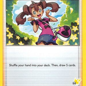 Shauna 240/264 (#24 Pikachu Stamped) Normal Battle Academy 2022