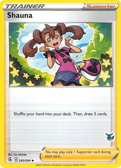 Shauna 240/264 (Eevee Stamped) Normal Battle Academy 2022 Shauna 240/264 (Eevee Stamped) Normal Battle Academy 2022