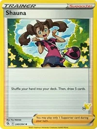 Shauna | 240/264 (#59 Pikachu Stamped) | Normal | Battle Academy 2022 Shauna | 240/264 (#59 Pikachu Stamped) | Normal | Battle Academy 2022