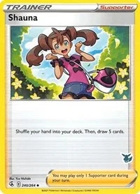 Shauna | 240/264 (Eevee Stamped) | Normal | Battle Academy 2022