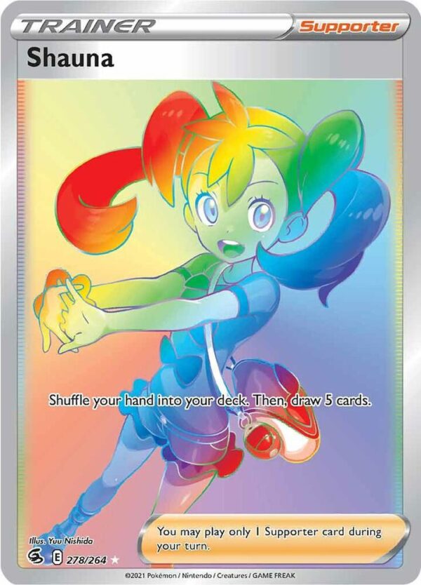 Shauna (Secret) 278/264 Holofoil SWSH08: Fusion Strike