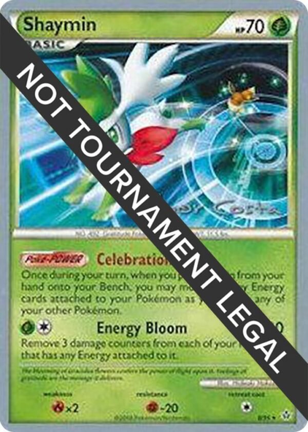 Shaymin 2012 (Igor Costa) 8/95 Normal World Championship Decks Shaymin 2012 (Igor Costa) 8/95 Normal World Championship Decks