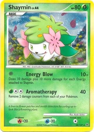 Shaymin 38/127 (DPPt Platinum) 038/127 Holofoil Deck Exclusives Shaymin 38/127 (DPPt Platinum) 038/127 Holofoil Deck Exclusives