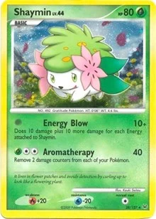 Shaymin | 38/127 (DPPt Platinum) | 038/127 | Holofoil | Deck Exclusives