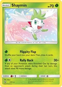 Shaymin | 7/73 | Holofoil | Shining Legends Shaymin | 7/73 | Holofoil | Shining Legends
