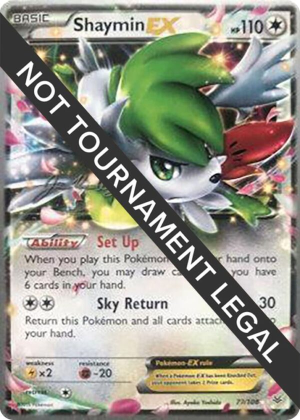 Shaymin EX 2015 (Jacob Van Wagner) 77/108 Normal World Championship Decks Shaymin EX 2015 (Jacob Van Wagner) 77/108 Normal World Championship Decks