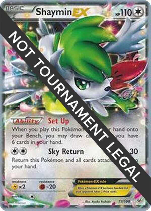 Shaymin EX 2015 (Rowan Stavenow) 77/108 Normal World Championship Decks Shaymin EX 2015 (Rowan Stavenow) 77/108 Normal World Championship Decks