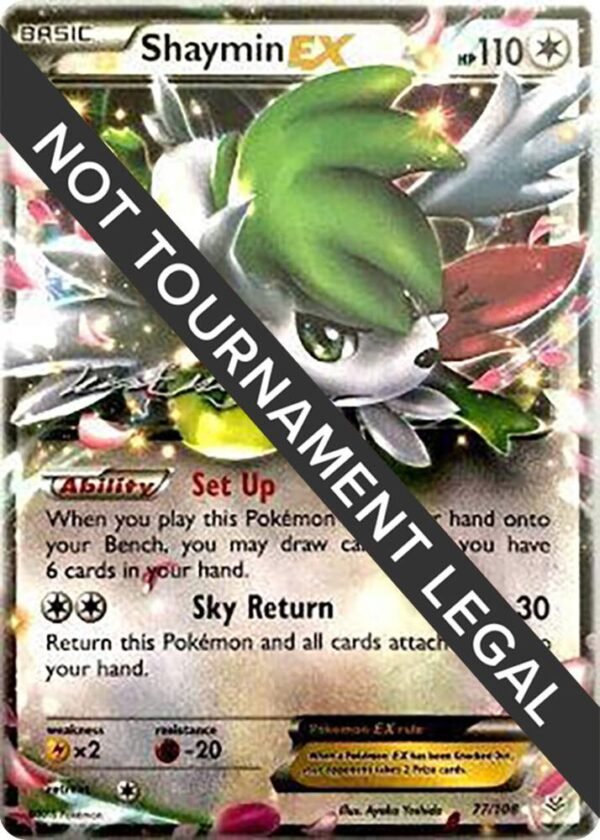 Shaymin EX 2016 (Jesper Eriksen) 77/108 Normal World Championship Decks Shaymin EX 2016 (Jesper Eriksen) 77/108 Normal World Championship Decks