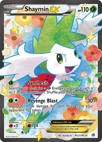 Shaymin EX (Full Art) | RC21/RC25 | Holofoil | Legendary Treasures: Radiant Collection