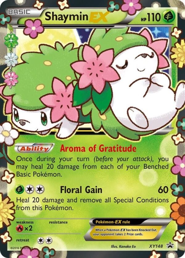 Shaymin EX XY148 Holofoil XY Promos Shaymin EX XY148 Holofoil XY Promos