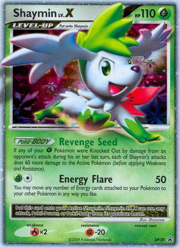 Shaymin LV.X DP39 Holofoil Diamond and Pearl Promos Shaymin LV.X DP39 Holofoil Diamond and Pearl Promos
