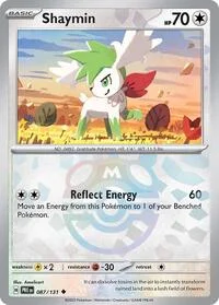 Shaymin (Master Ball Pattern) | 087/131 | Holofoil | SV: Prismatic Evolutions