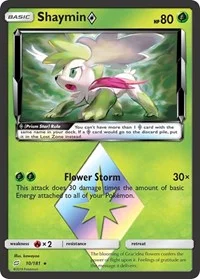 Shaymin Prism Star | 10/181 | Holofoil | SM - Team Up