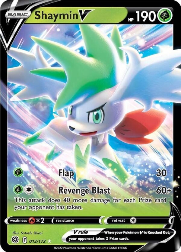 Shaymin V 013/172 Holofoil SWSH09: Brilliant Stars