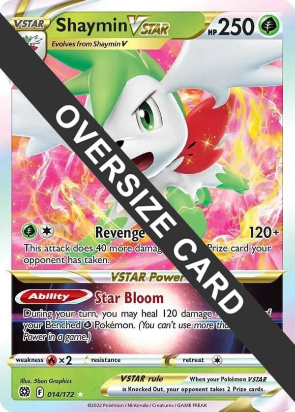 Shaymin VSTAR 014/172 Holofoil Jumbo Cards