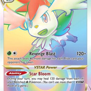 Shaymin VSTAR (Secret) 173/172 Holofoil SWSH09: Brilliant Stars Shaymin VSTAR (Secret) 173/172 Holofoil SWSH09: Brilliant Stars