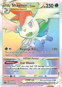 Shaymin VSTAR (Secret) | 173/172 | Holofoil | SWSH09: Brilliant Stars