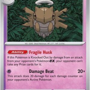 Shedinja 061/132 Reverse Holofoil ME01: Mega Evolution Shedinja 061/132 Reverse Holofoil ME01: Mega Evolution
