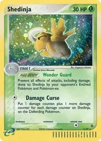 Shedinja | 11/97 | Reverse Holofoil | Dragon
