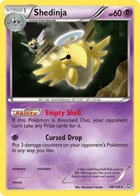 Shedinja | 48/124 | Reverse Holofoil | Dragons Exalted
