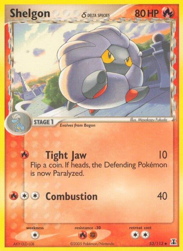 Shelgon 053/113 (Delta Species) Reverse Holofoil Delta Species